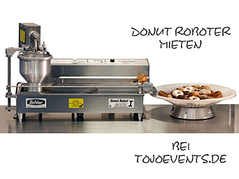Donut-Roboter für Messe Stuttgart mieten