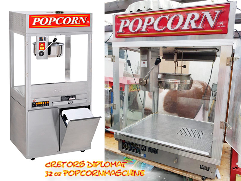 Popcornmaschine für Messe Stuttgart mieten