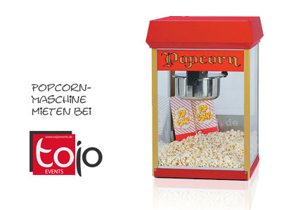 Popcornmaschine für Messe Stuttgart mieten